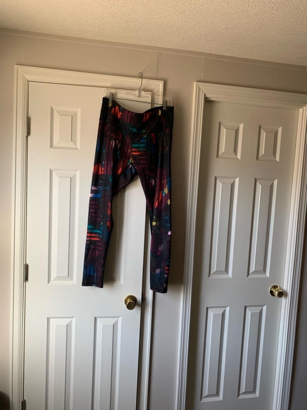 Lucy Multicolor Abstract Print Leggings - Dark Multi